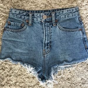 BDG cutoff denim shorts